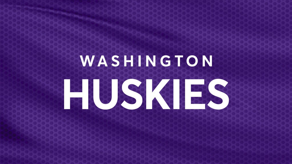 Washington Huskies Football vs. Stanford Cardinal Football